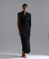 Silk Drape in Black